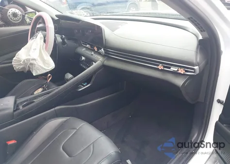 2023 Hyundai Elantra Hybrid Limited из США, поврежденный, VIN KMHLN4AJ2PU081594